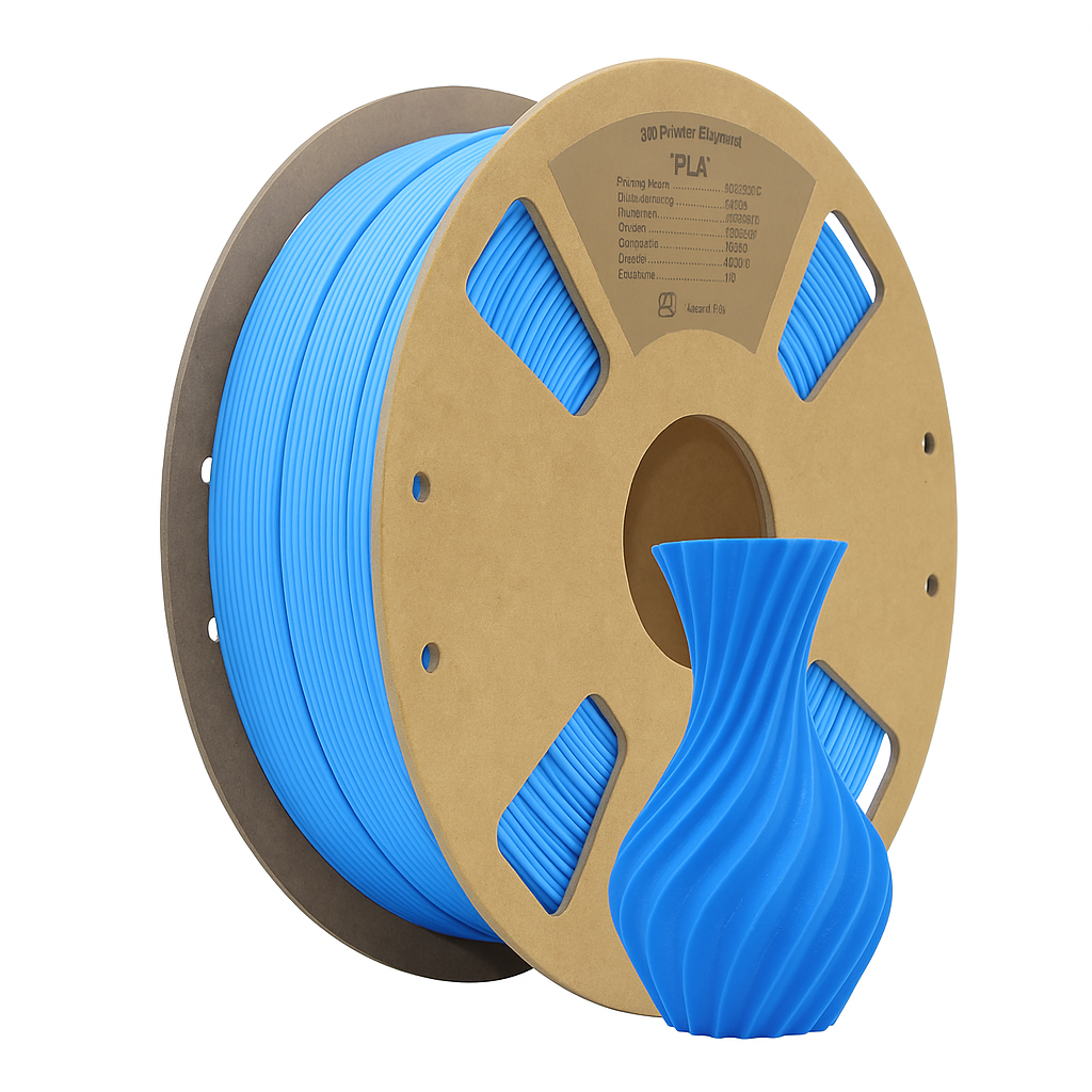3er Set PLA + plus 3D Filament Blau 1kg Drucker Printer PLA+ Rolle Druckmaterial