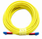 Telena Duplex Patchkabel Glasfaserkabel gelb 20m LWL-Duplex-Kabel Singlemode