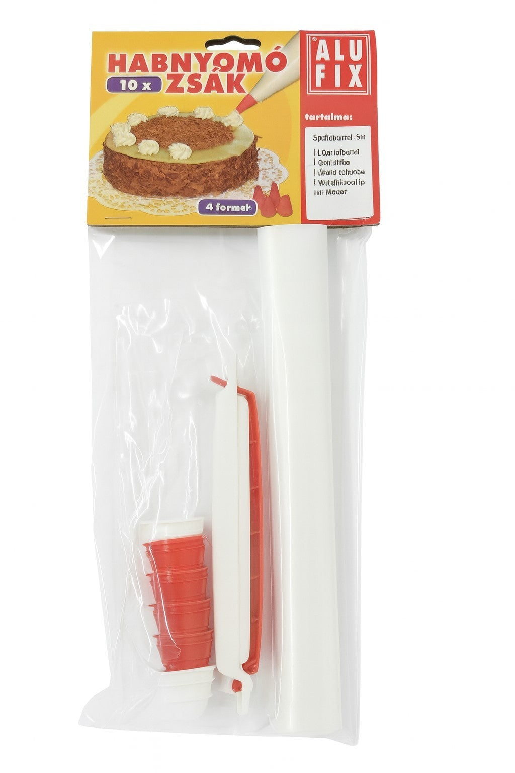 3er Set Spritzbeutel inkl. Tüllen Spritztüllen Torten Zubehör Dekoration Backen