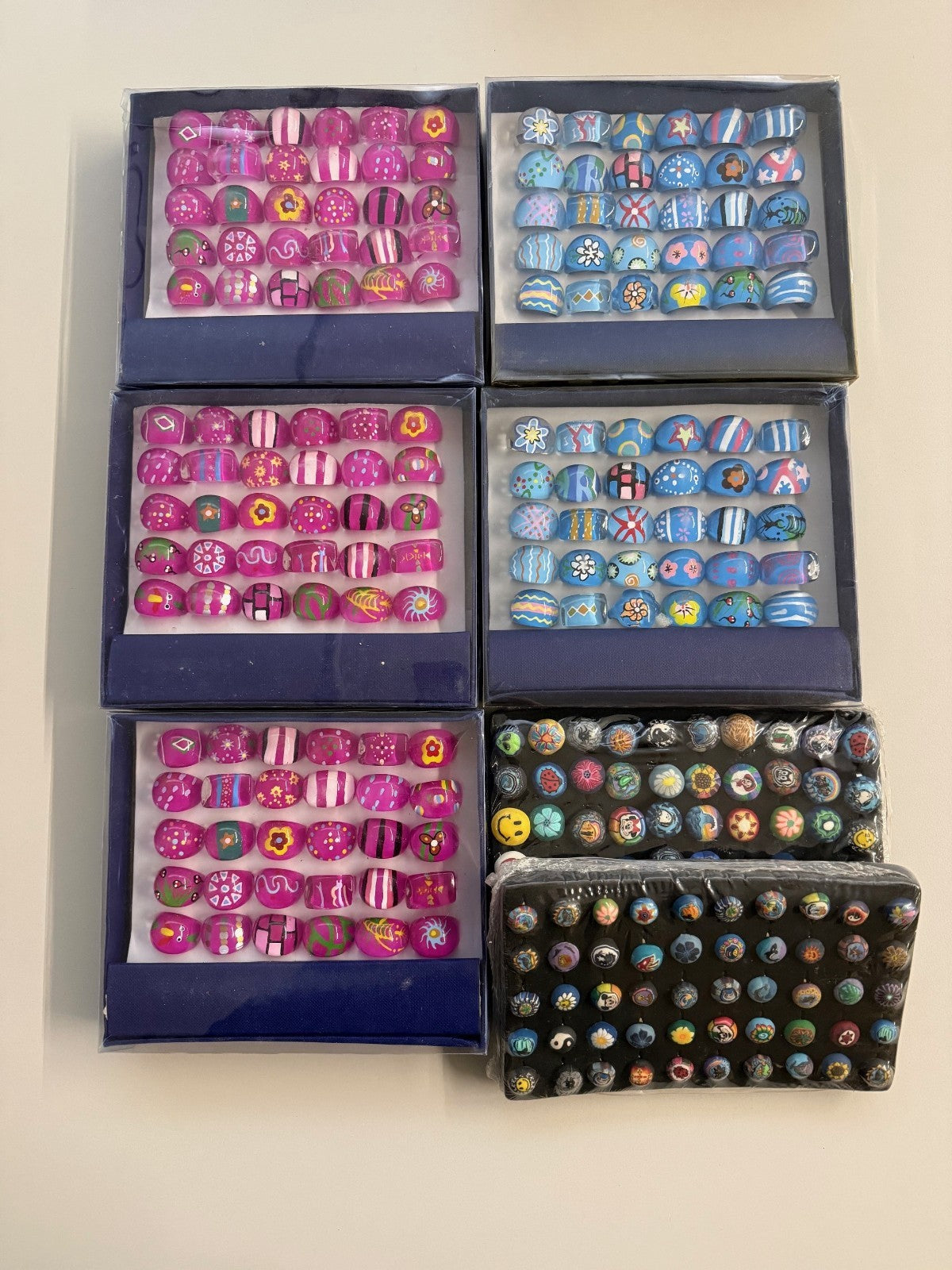 Karton mit ca. 250 Ringen Ringe Restposten Posten Aktion A Ware TOP Großhandel