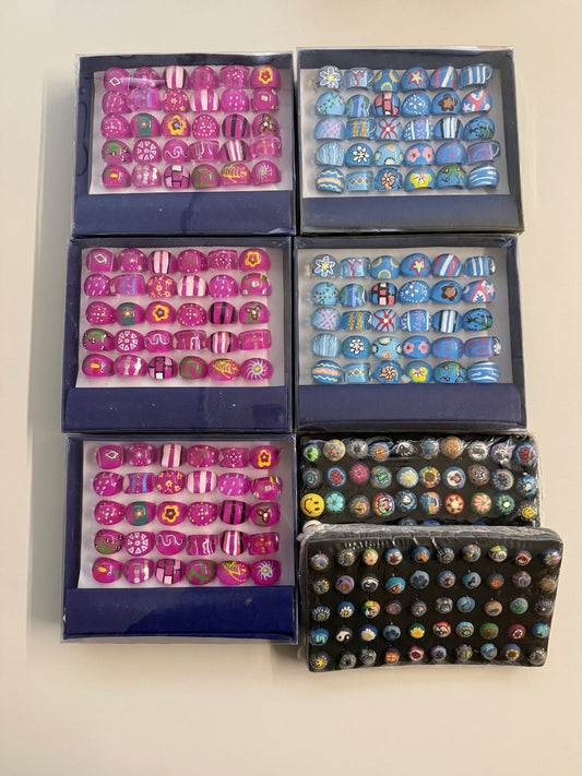 Karton mit ca. 250 Ringen Ringe Restposten Posten Aktion A Ware TOP Großhandel