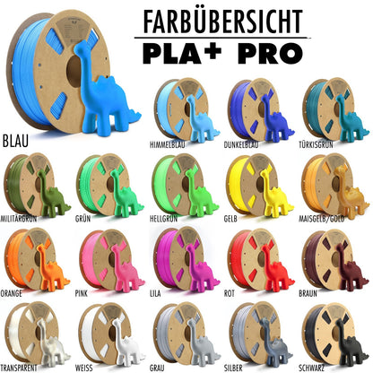 PLA + plus 3D Filament Blau 1kg Drucker Printer FDM Rolle bio Druckmaterial PLA+