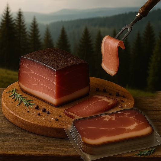 2 x 350 g Schwarzwälder Schinken Original Rohschinken geräuchert gepökelt AKTION