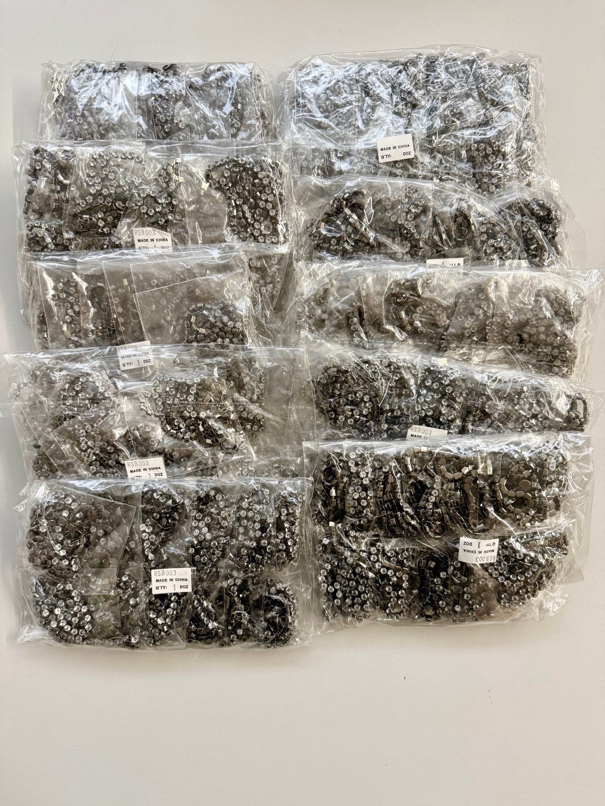 Karton mit ca. 120 Bauchketten für Taille Hüfte Restposten Posten Aktion A Ware