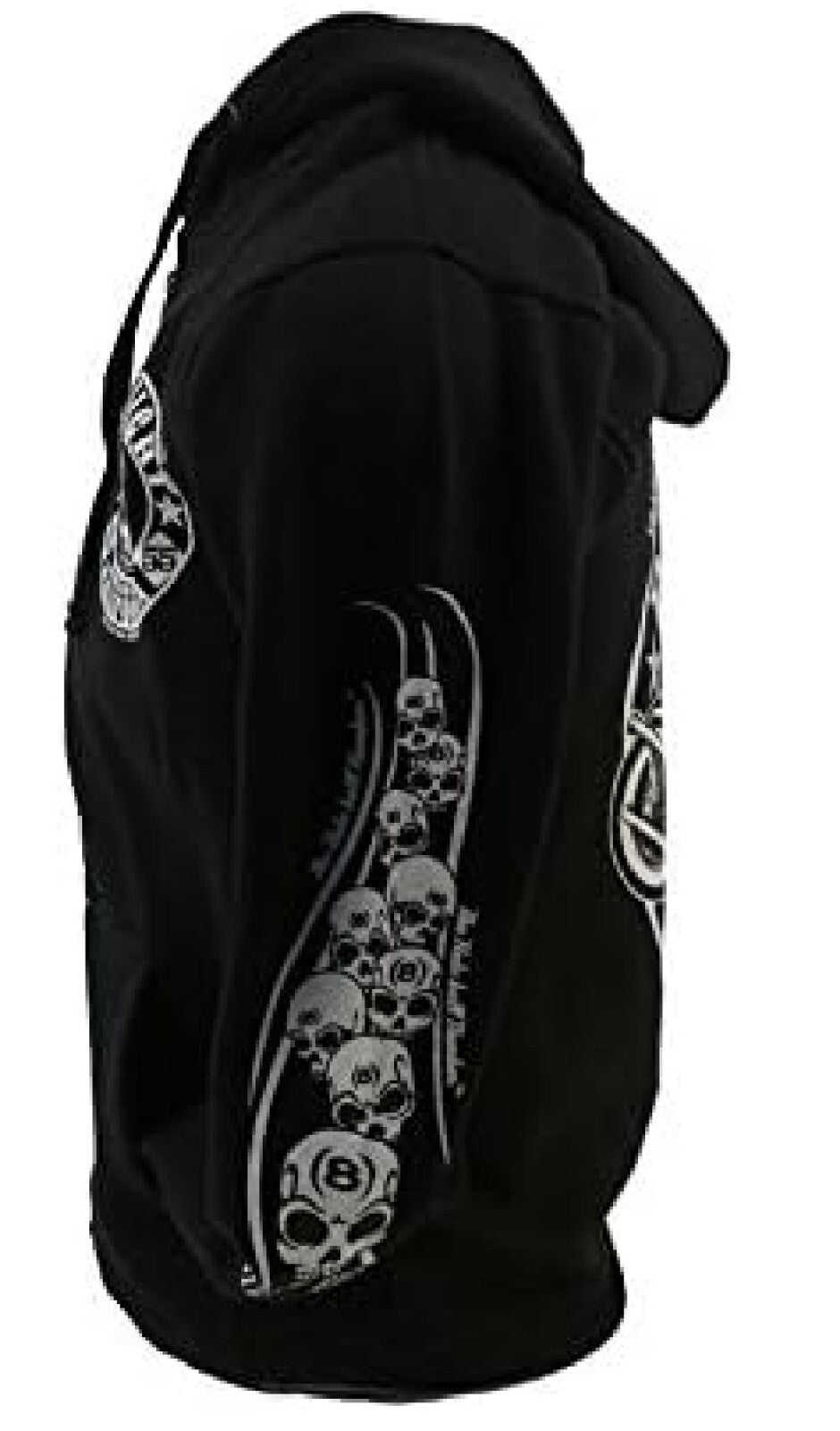 Biker Kapuze BILLY EIGHT - Old Native - Merch Hoodie Rockabilly Skull Pullover
