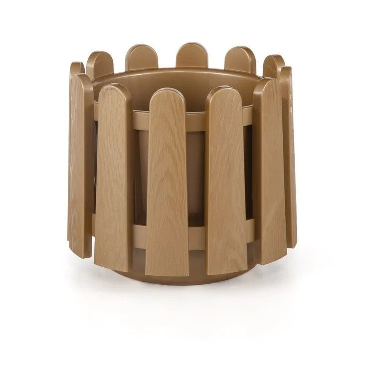 4x Blumentöpfe Gold Ø 26,0 x 24,0 cm - 6,6 L Pflanztopf Übertopf Blumentopf