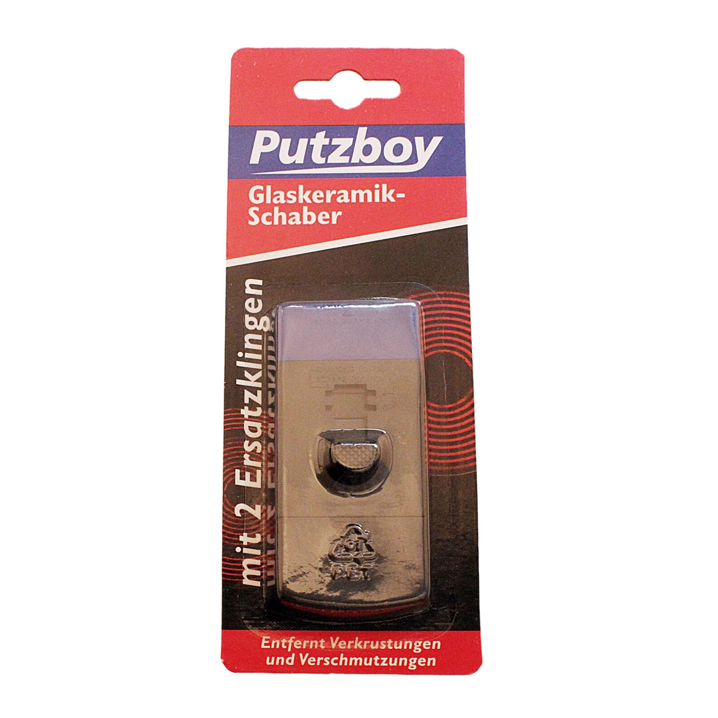 3x Glaskeramik-Schaber Putzboy Herd reinigen Ceranfeld Kochfeld sauber Glas