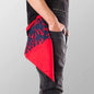 Bandana Kopftuch Halstuch Rot Flammen Accessoire Freizeit Tuch Biker Gothic Rock Kopftuch
