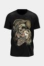 Wild Clothing Kiss of Death T-Shirt Größe XXL Skull/Frau Biker Rocker Baumwolle