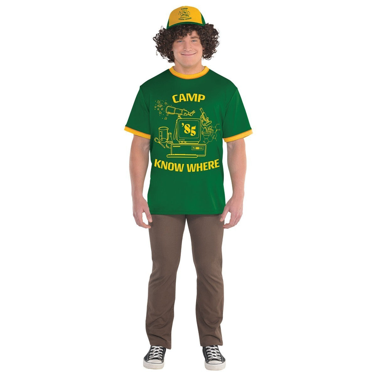 2x Stranger Things Dustin Netflix Kostüm Gr. M/L Karneval Fasching Verkleidung