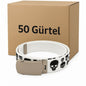 Aktion 50x Gürtel Belt Weiß mit Totenköpfe Hüftgürtel Jeansgürtel Unisex Großhandel