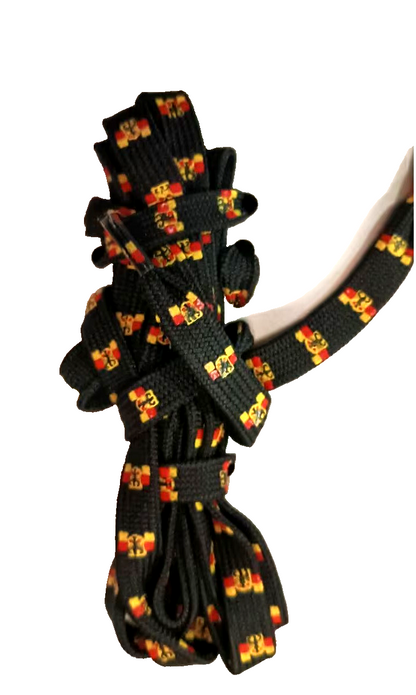 1 Karton 50 Paar Schnürsenkel Deutschland Adler Fanartikel