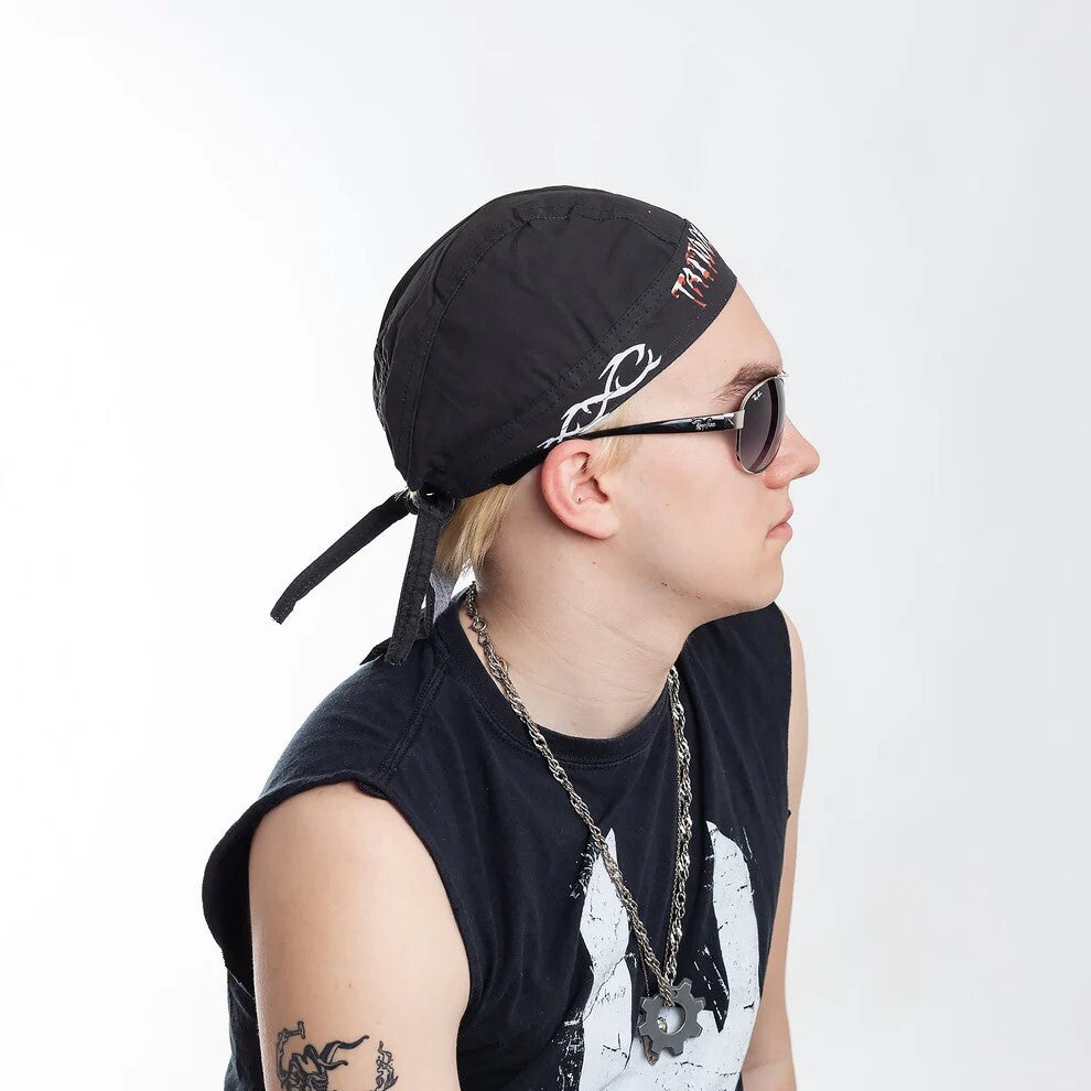 Bandana Kopftuch Tattooed Trash Kopftuch Tribal Cap Zandanna Mütze Stirnband Biker