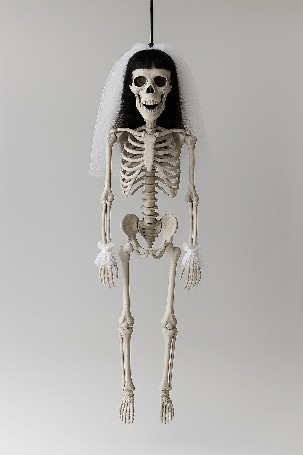 4× Hängende Skelett Halloween Gothic Totenkopf Deko Party gruselig Skull Horror