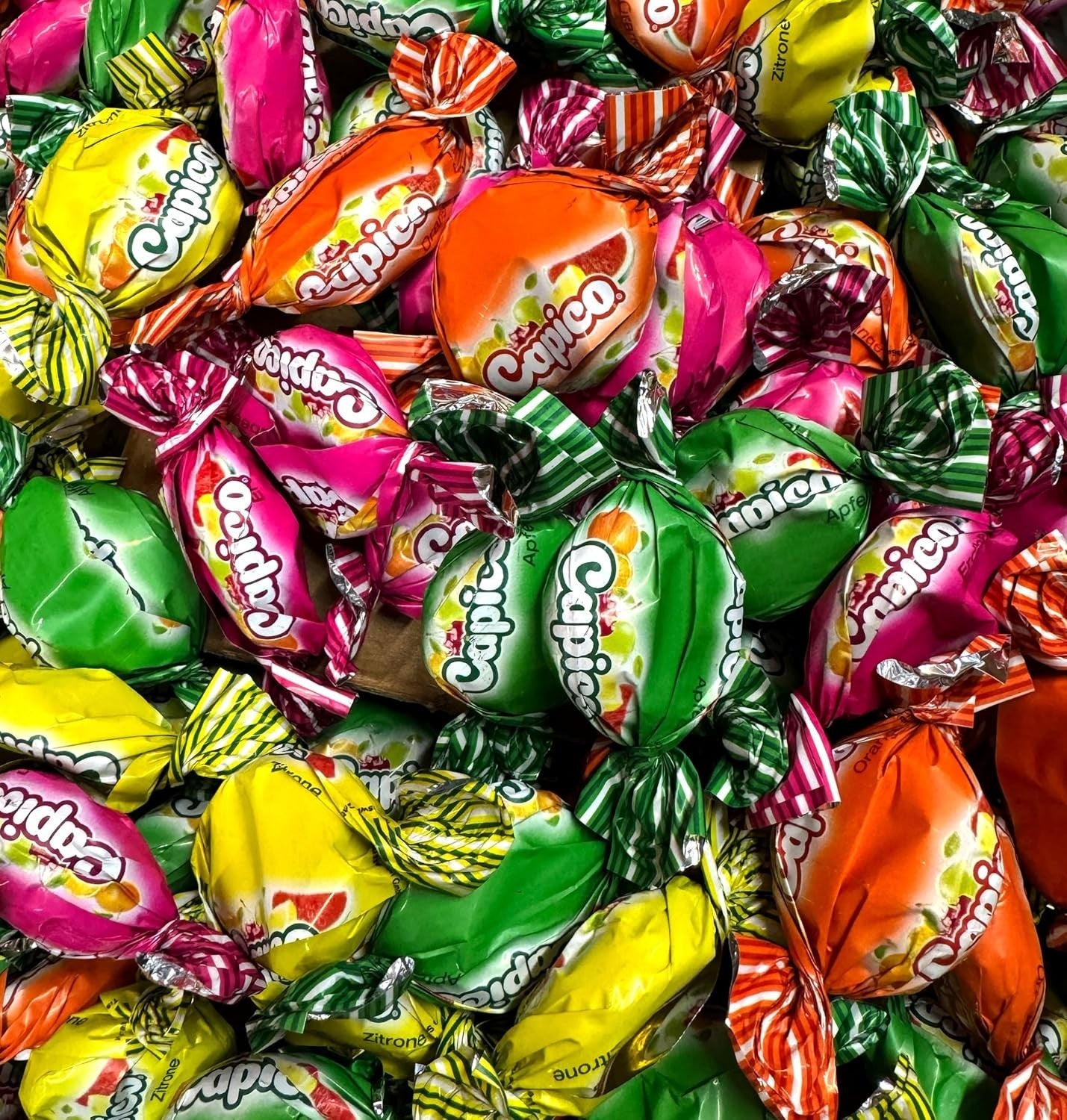 Capico Bonbons Bunte Bonbonmischung 10 kg Karneval Wurfartikel Karneval Fasching Wurfmaterial