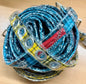 Karton mit min. 10 Gürtel Blau & Gelb Restposten Posten A Ware Aktion Top