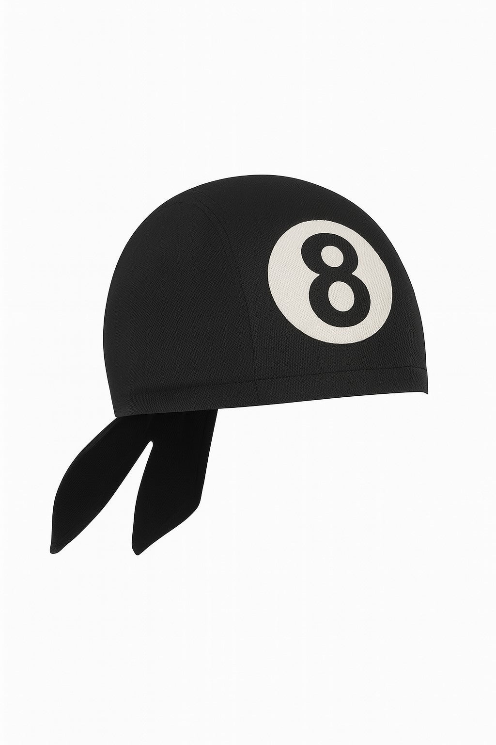 Aktion 50x Bandana Kopftuch Schwarz 8-Ball Stirnband Tuch Unisex Großhandel