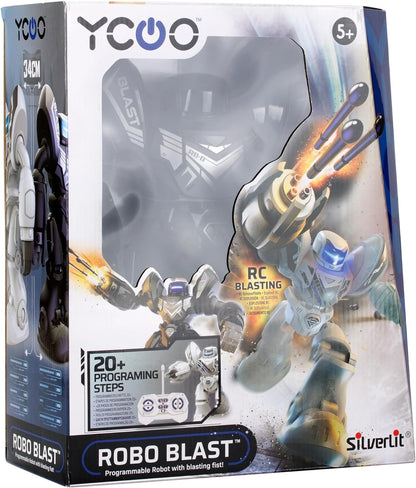Silverlit 88061 YCOO Robo Blast Programmierbarer Roboter mit Fernbedienung