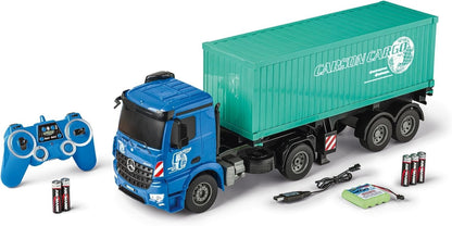 Carson R/C Mercedes Benz Arocs mit Container Ferngesteuert Laster Truck LKW