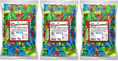 2400 Bunte Kaugummikugeln Kaugummi Wurfmaterial Wurfartikel Fasching Umzug