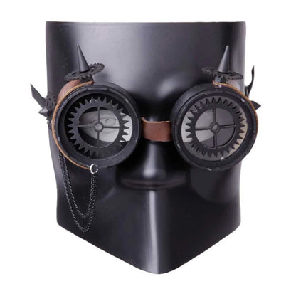 Venezianische Steampunk Maske Black Ball Maskenball Cosplay Festivals Halloween