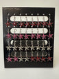16 Paar Ohrringe hängende Sterne Ear Rings Ohrschmuck Accessoires Rockabilly