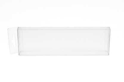 10er Set Schachtel Transparent Geschenkverpackung Geschenkebox Box 21x2x7 cm