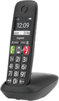 Gigaset E290 Schnurloses Telefon Schwarz Großtastentelefon Verstärkerfunktion