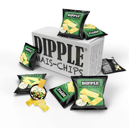 144x 20g Sour Cream Chips Karneval Fasching Fastnacht Wurfartikel Karneval Fasching Snack Chips
