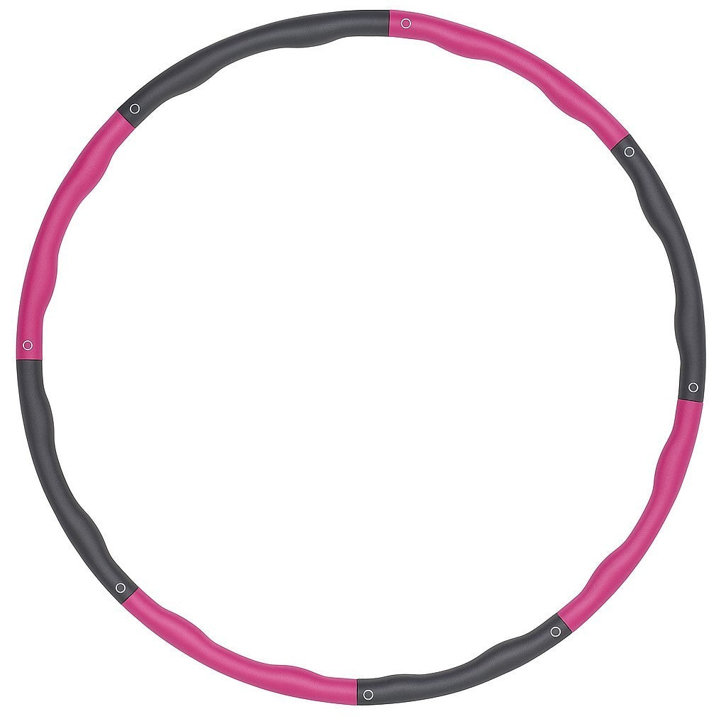 Hula Hoop Gymnastik Reifen Fitness Reifen Bauchtrainer Einstellbar 8-teilig