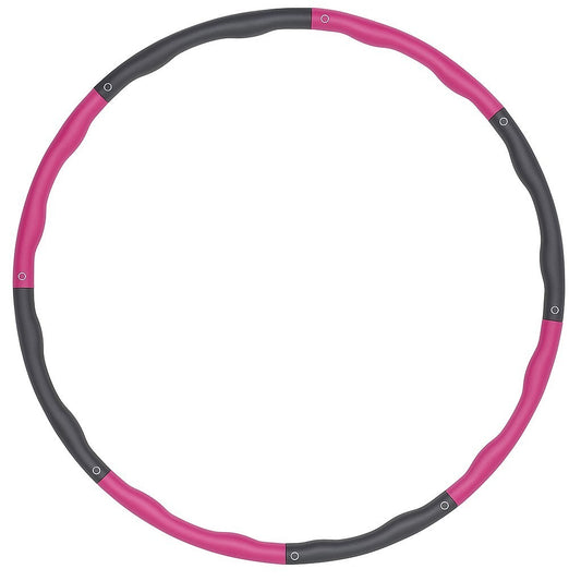 Hula Hoop Gymnastik Reifen Fitness Reifen Bauchtrainer Einstellbar 8-teilig