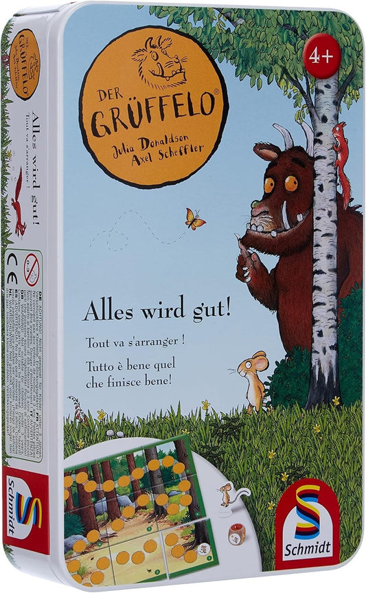 Schmidt 51276 Der Grüffelo Mitbringspiel Metalldose Alles wird Gut Kinderspiel