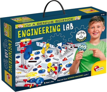 Lisciani 100859 I´m a Genius Science Labor Technik und Mechanik Ingenieurlabor