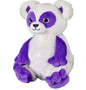 Bauer Spielwaren 14282 - Blickfänger - Plüschtier Glitzer Panda lila Stofftier
