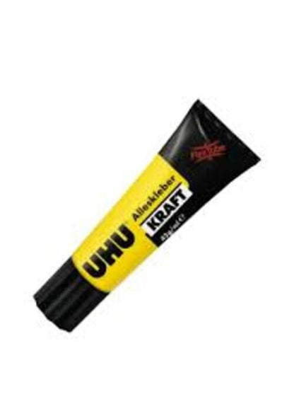 UHU Reparaturset Kleber + Powerkitt + Montageband Heimwerken Basteln Alleskleber