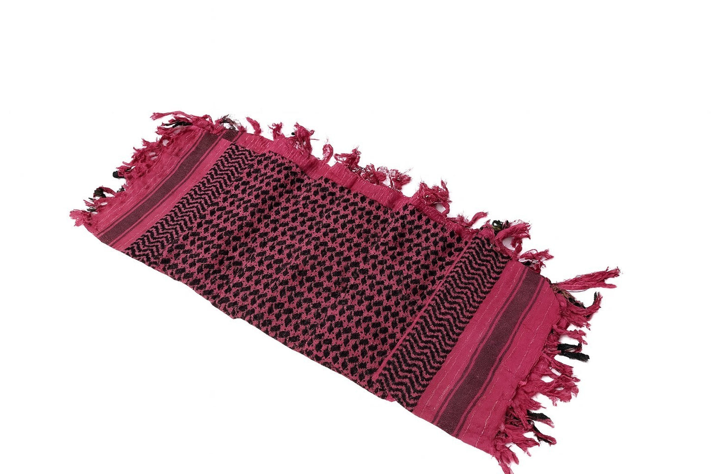 Palästinensertuch Shemagh Tuch Fuchsia mit Glitzer Halstuch Kopftuch Pali Tuch