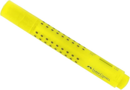 100x Faber-Castell Textliner Gelb Textmarker Keilspitze Marker Büro Schule