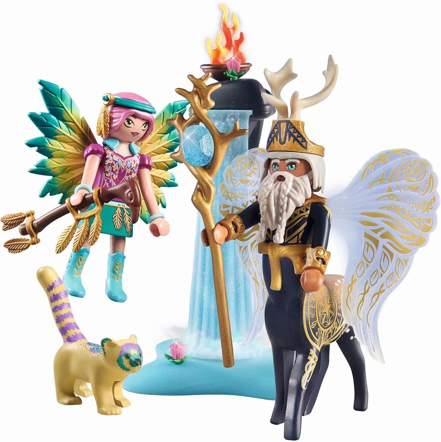 Playmobil 71235 Adventures of Ayuma Abjatus + Knight Fairy Hildi Abenteuer Spiel