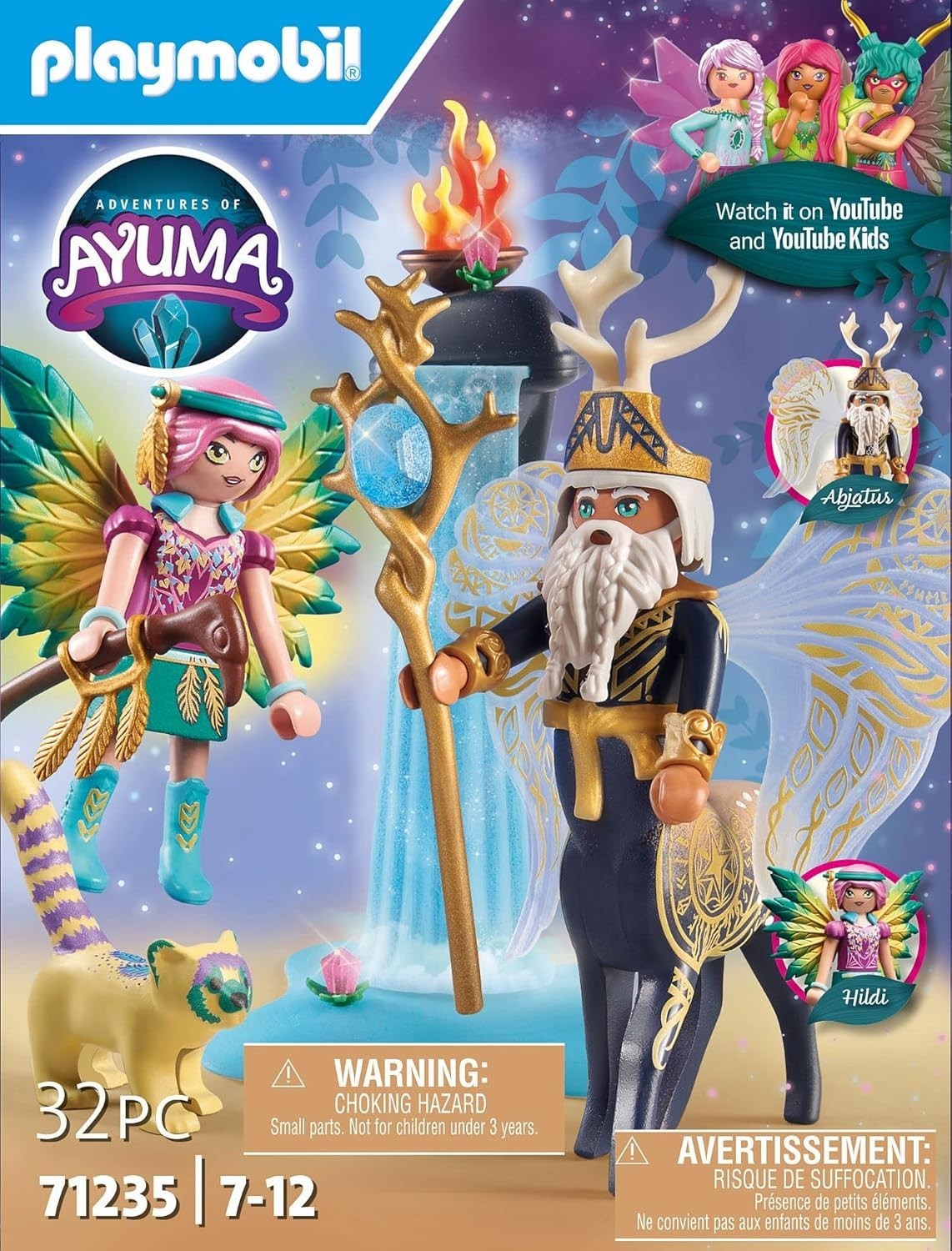 Playmobil 71235 Adventures of Ayuma Abjatus + Knight Fairy Hildi Abenteuer Spiel