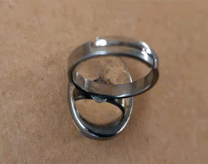 50 Ringe verstellbar  Modeschmuck Retro Festival Flower Power Auflösunng Posten