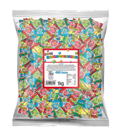 Süsswaren Mix - Kaugummi Kugeln/Marshmallow/Magic Chew - Süssigkeiten Candy Box