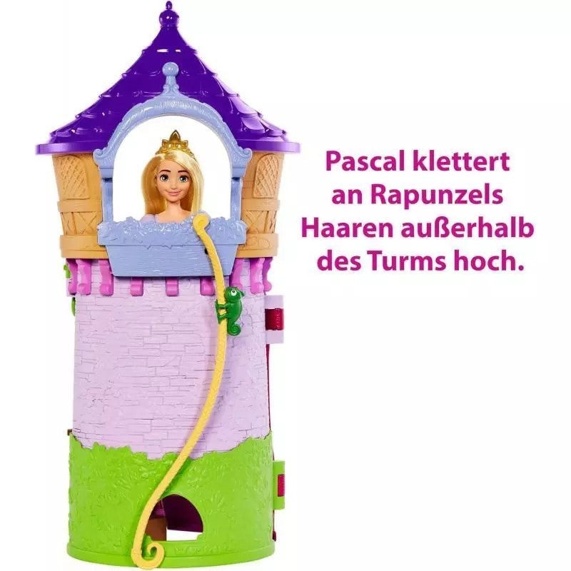 Mattel HMV99 Disney Princess Rapunzels Turm mit Puppe und Zubehör Prinzessin