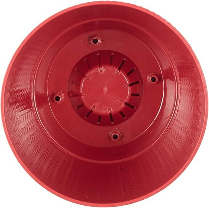 5x Blumentöpfe Rot Ø 21,6 x 19,2 cm - 5 L Pflanztopf Übertopf Blumentopf Topf