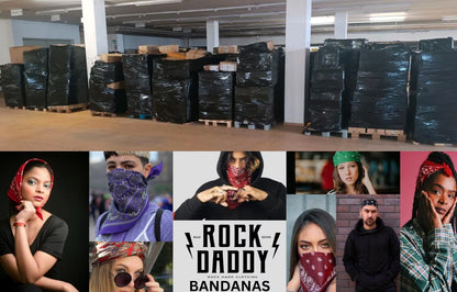 XXL Palette Auflösung Schmuck Textil Auflösung Gothic Biker  Restposten Posten