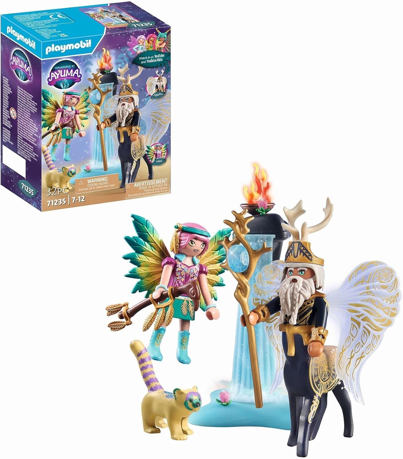 Playmobil 71235 Adventures of Ayuma Abjatus + Knight Fairy Hildi Abenteuer Spiel