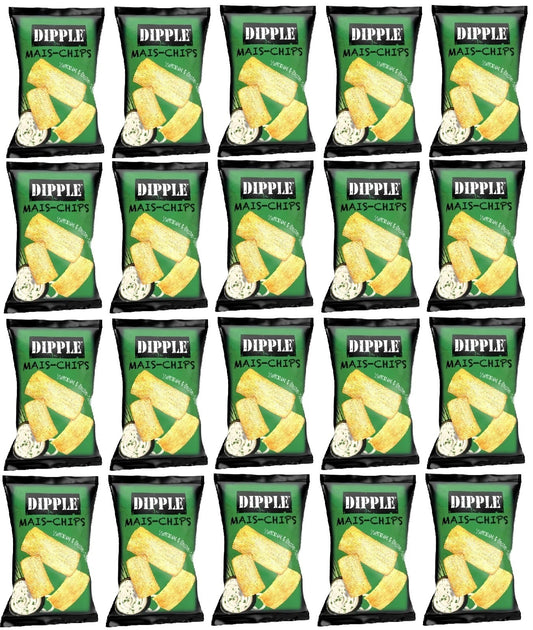 144x 20g Sour Cream Chips Karneval Fasching Fastnacht Wurfartikel Karneval Fasching Snack Chips