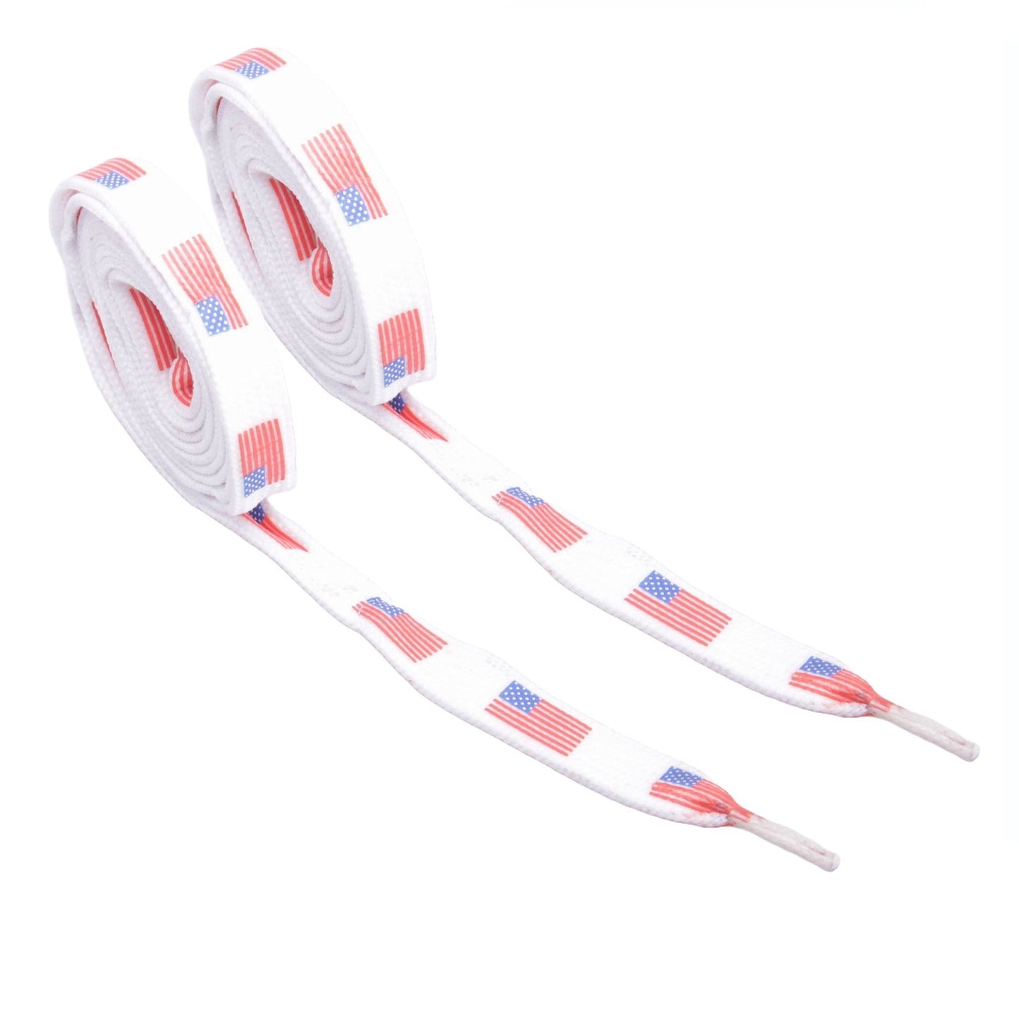 5 Paar Schnürsenkel USA Amerika Flachsenkel Senkel Sneaker Sportschuhe 110 cm