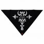 Dreiecktuch Bandana Kopftuch Schwarz Tribal Halstuch Gesichtsschutz Baumwolle