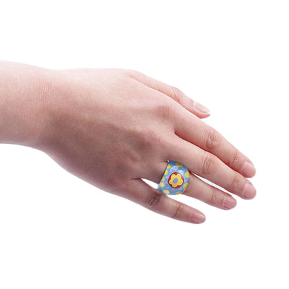 30 bunte Ringe Set Modeschmuck Party Deko Geschenkidee Schmuck Mix unter 1€/Stk