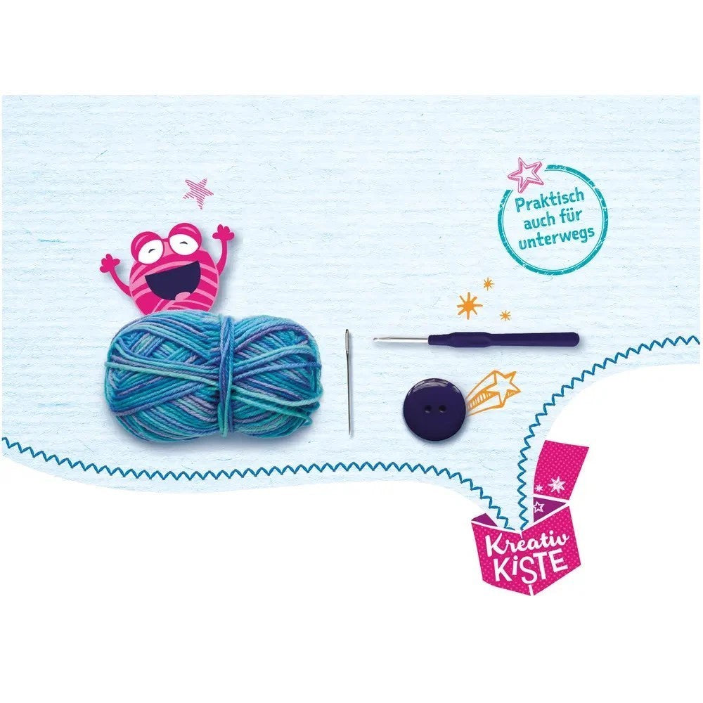 Schmidt 51600 Häkelspaß Spiele Metalldose Kreativ Kiste Bring mich mit Spiel